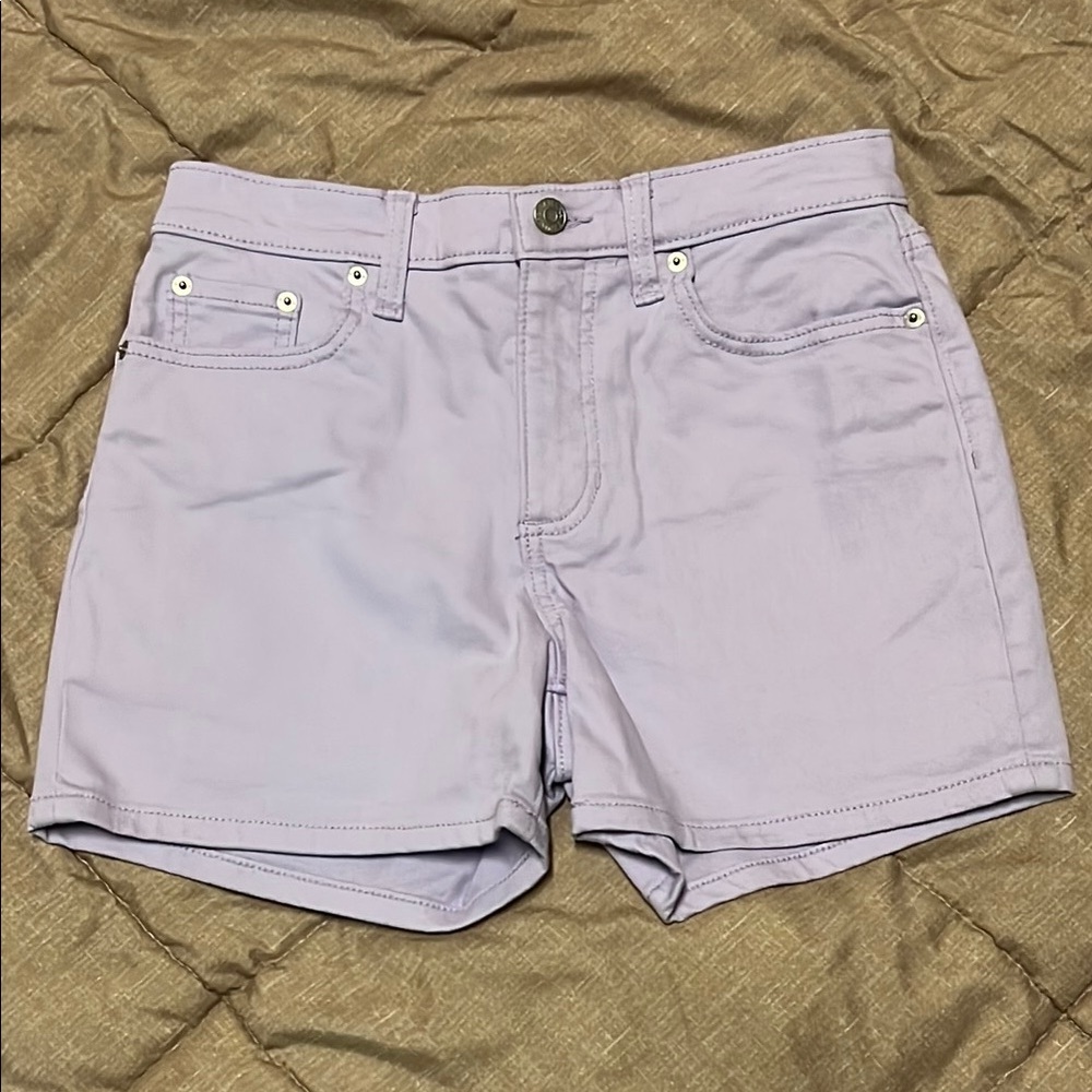 NWOT Banana Republic Lavender Denim Shorts size 27 or 4